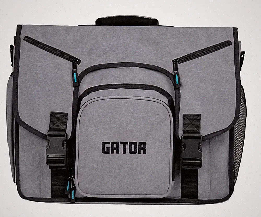 gator g-club limited edition messenger bag for 19-inch dj controller
