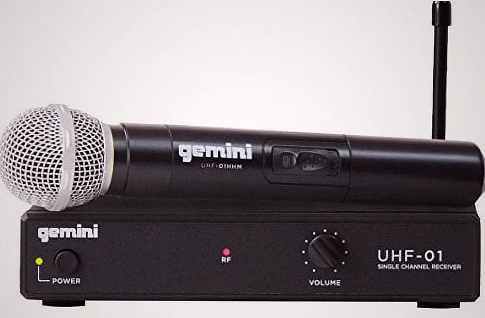 Gemini, 1 Professional Audio DJ Equipment Superior Single Channel Wireless...