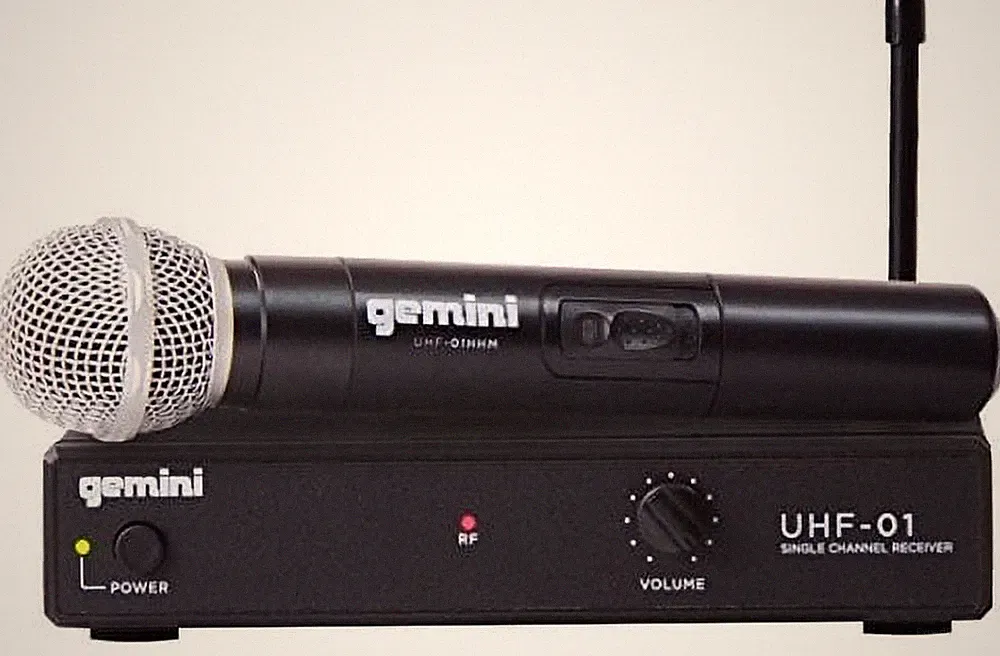 Gemini, 1 Professional Audio DJ Equipment Superior Single Channel Wireless...