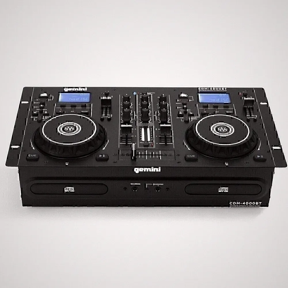 Gemini Bluetooth Controller Audio Media Players Mixers Turntables Alone Deck DJ