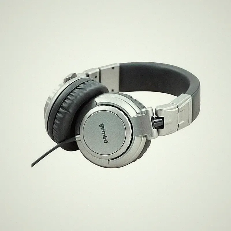 Gemini DJX-500 Professional Audio Equipment On Ear Closed Back DJ PA Headphones