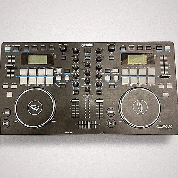 Gemini GMX Professional DJ Audio Equipment GMX MIDI Controller Dual Media Player
