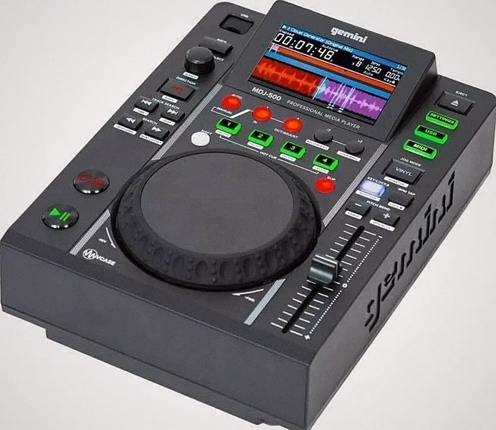 Gemini MDJ-500 MDJ-500 Professional Multi Media Music Player Mixers Decks DJ