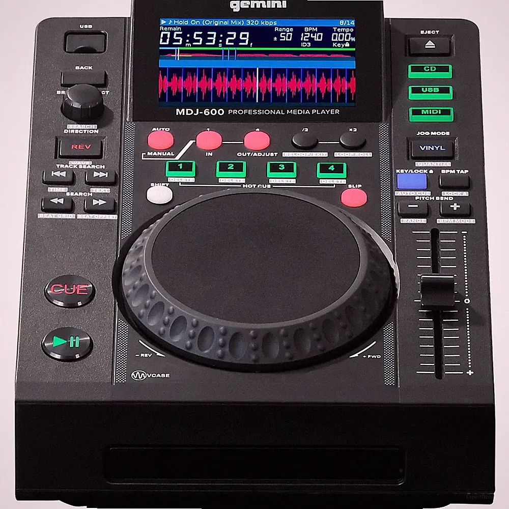 Gemini MDJ-600 Professional DJ USB CD CDJ Media Player