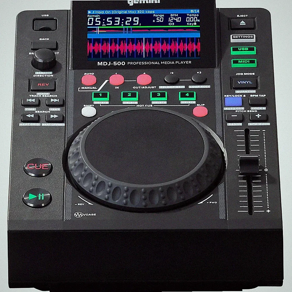 Gemini MDJ500 Professional USB DJ Media Player