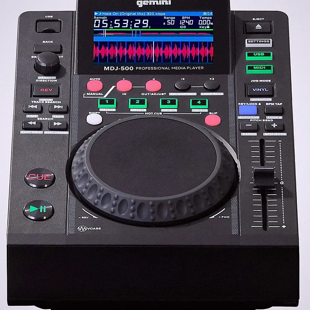 Gemini MDJ500 Professional USB DJ Media Player