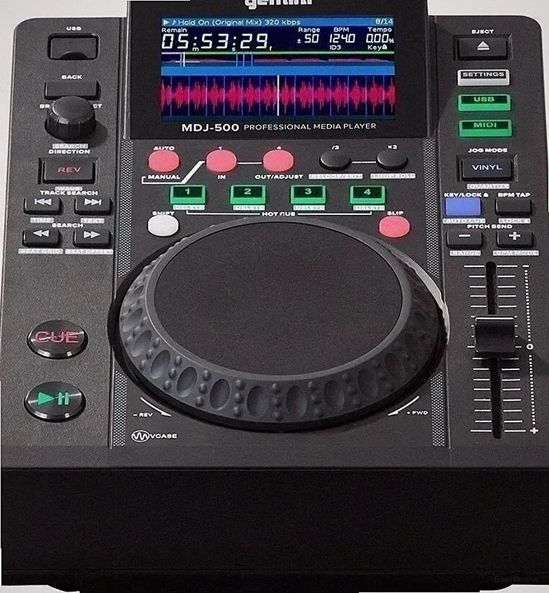 Gemini Professional DJ Audio Equipment CD USB Media Player for JD Deck