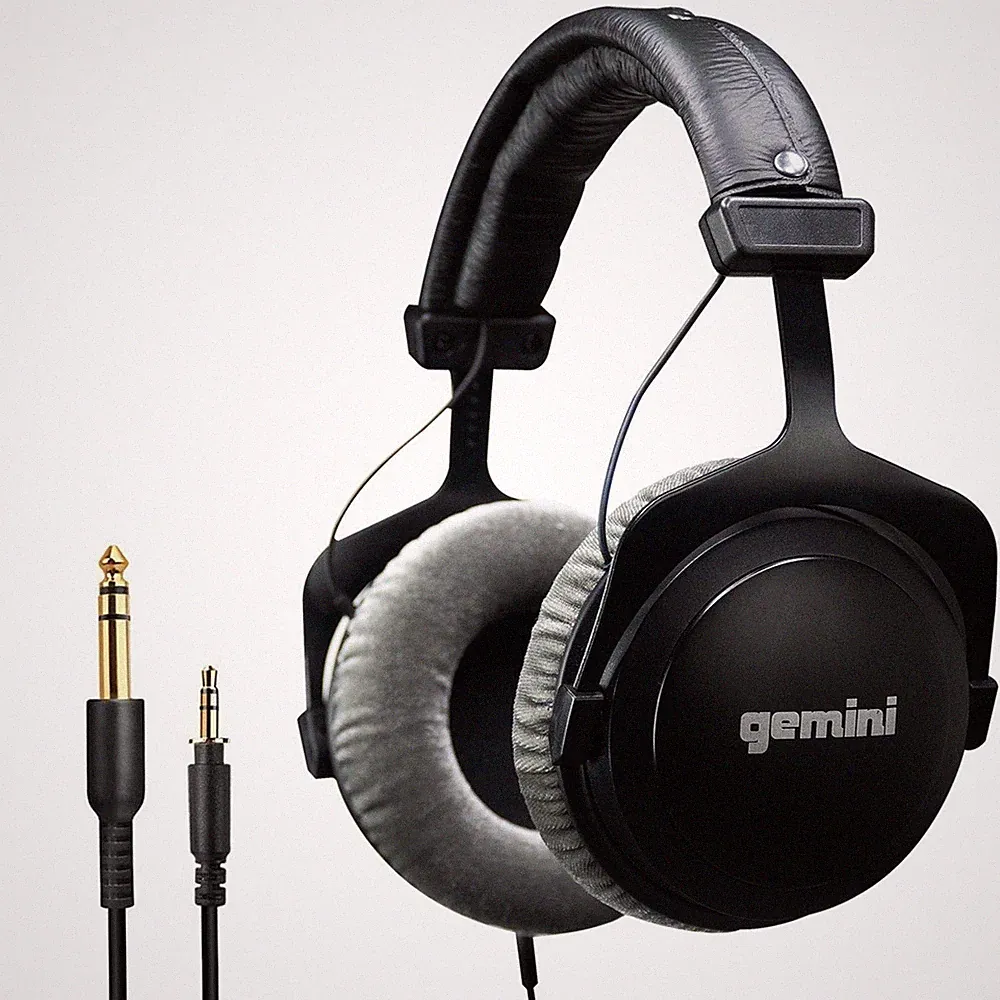 Gemini Sound DJ Equipment Mixing Headset System DJX-1000 Ultimate Over Ear...