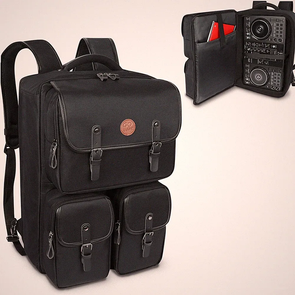 GOgroove DJ Mixer Case Compatible with Pioneer DJ DDJ 400 DJ Controller