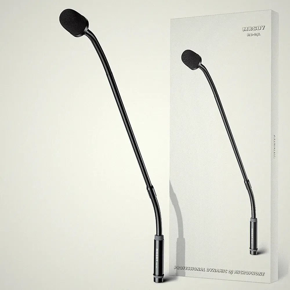 Gooseneck Microphone, 23 Inch DJ Microphone for Audio Mixer, Professional XLR...