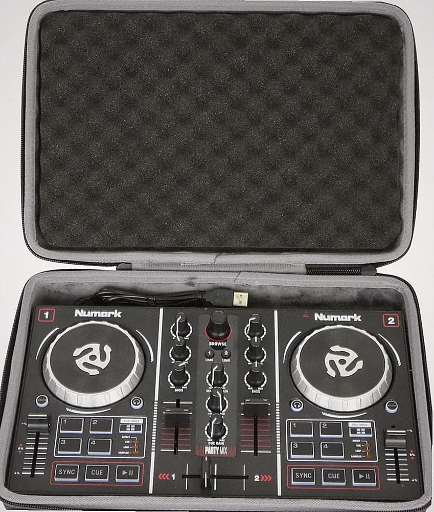 Hard Case Replacement for Numark Party Mix II DJ Controller