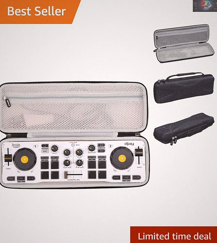 Hard Travel Case for Hercules DJControl Mix & Starlight