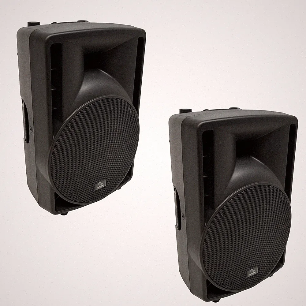 Harmony Audio HA-C12A Pro DJ Concert 12" Powered 800W PA Speaker Cabinet - PAIR