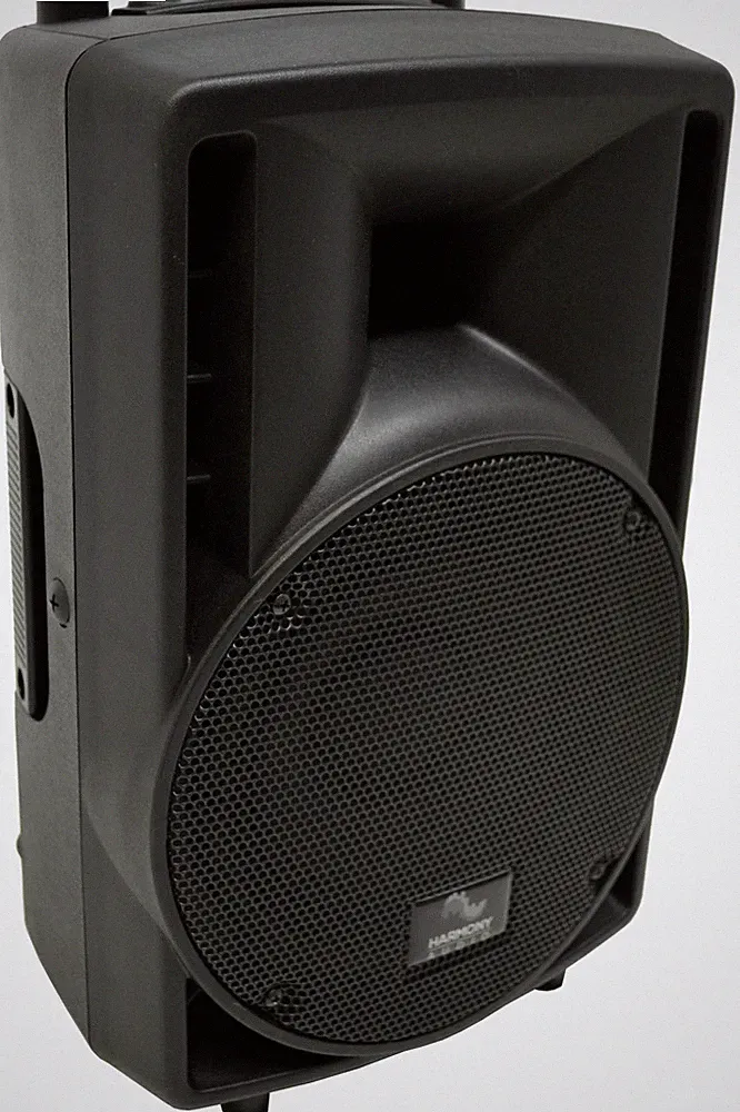 Harmony Audio HA-C8A Pro DJ Concert Series 8" Powered 300W PA Speaker Cabinet
