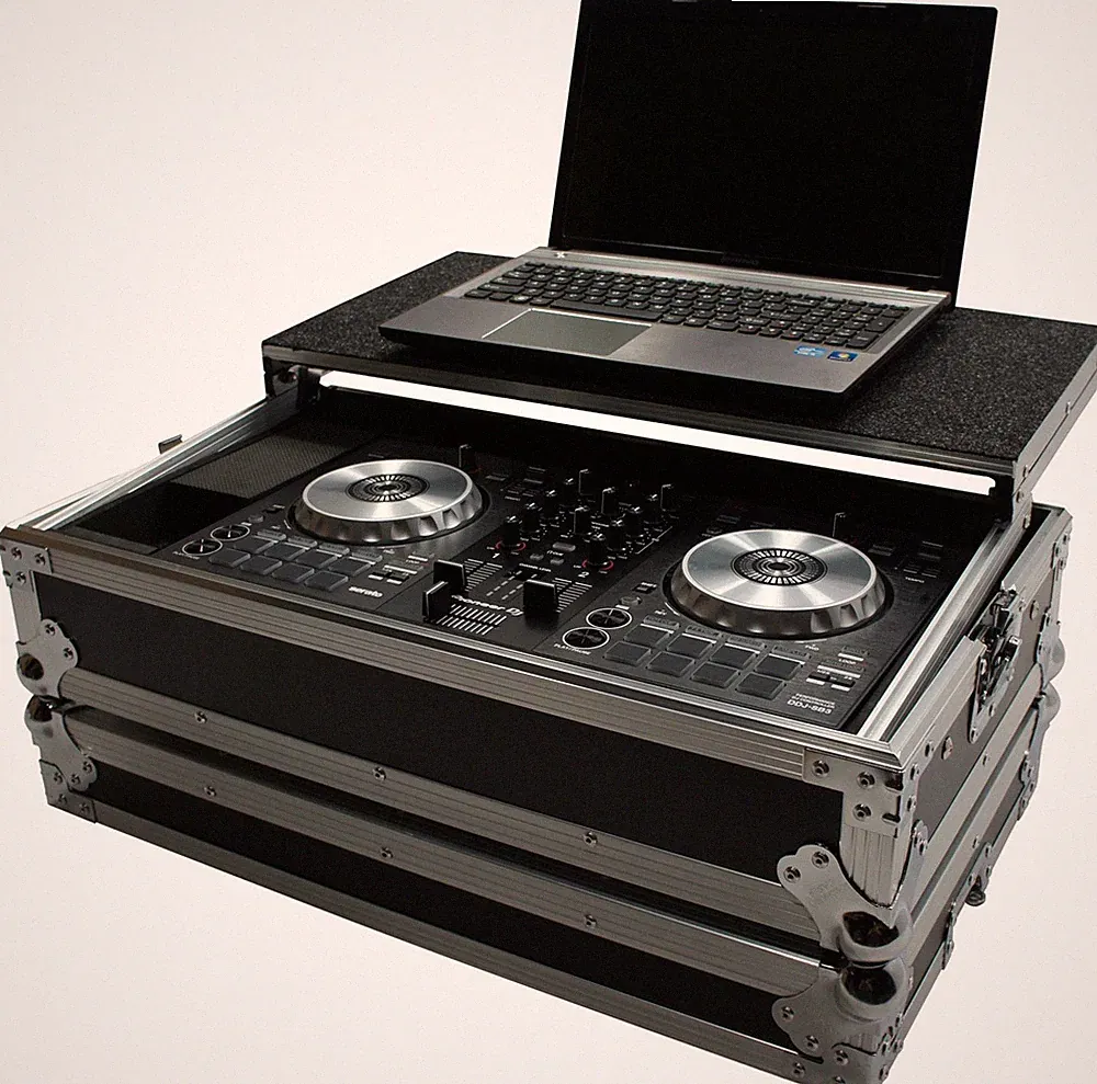 Harmony HCDDJSBLT Flight Glide Laptop Stand DJ Case fits Numark Mixtrack Pro II