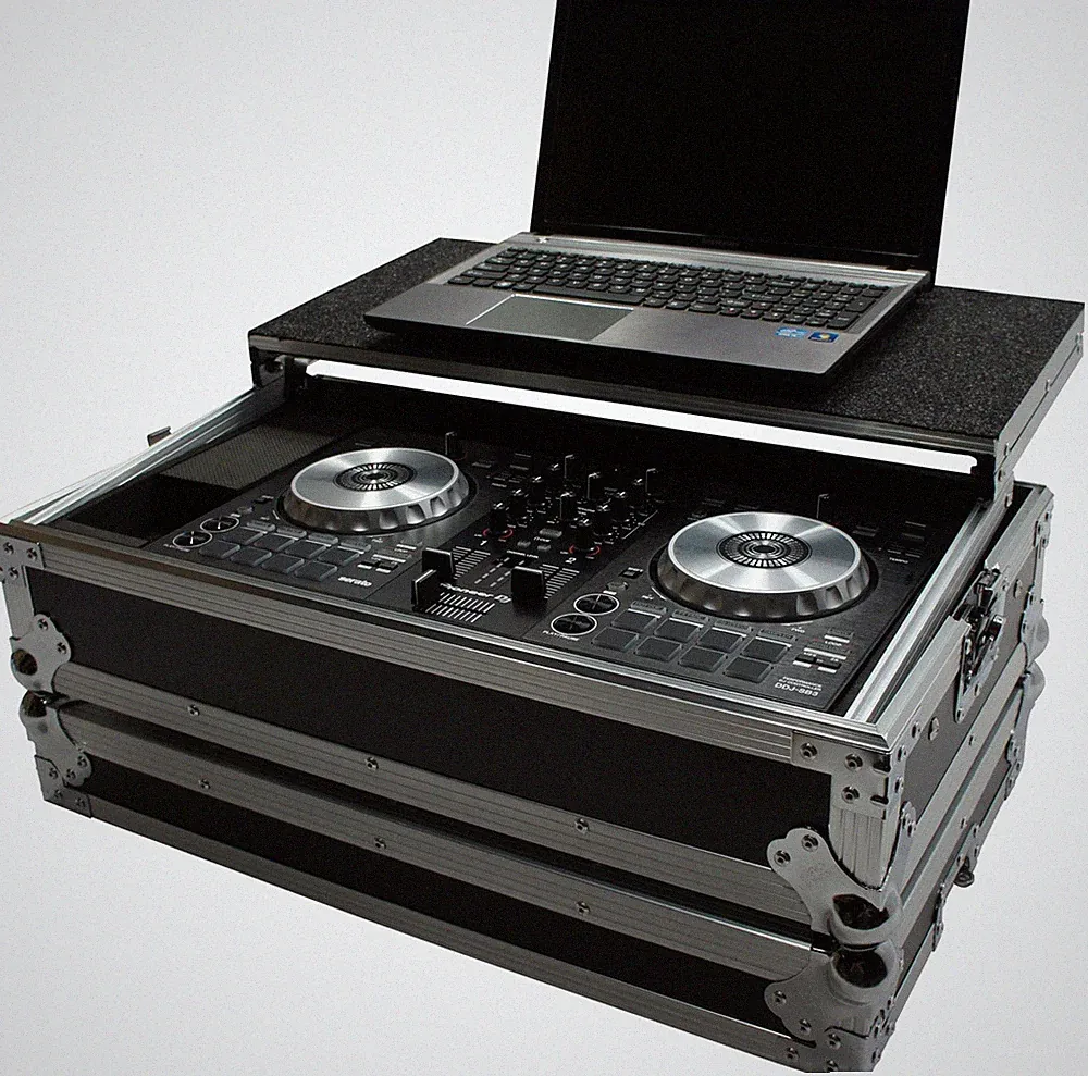 Harmony HCDDJSBLT Flight Glide Laptop Stand DJ Case fits Numark Mixtrack Pro II
