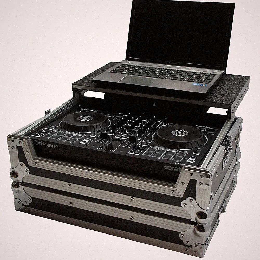 Harmony HCDJ202LT Flight Glide Laptop Stand DJ Custom Case for Roland DJ-202 New