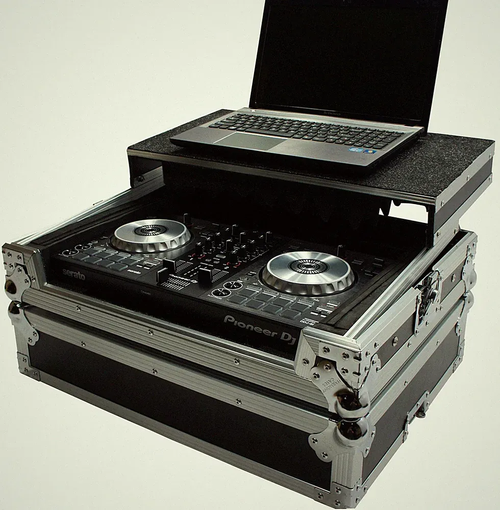 Harmony HCMINILT Flight Glide Laptop Stand DJ Custom Case fits Roland DJ-202