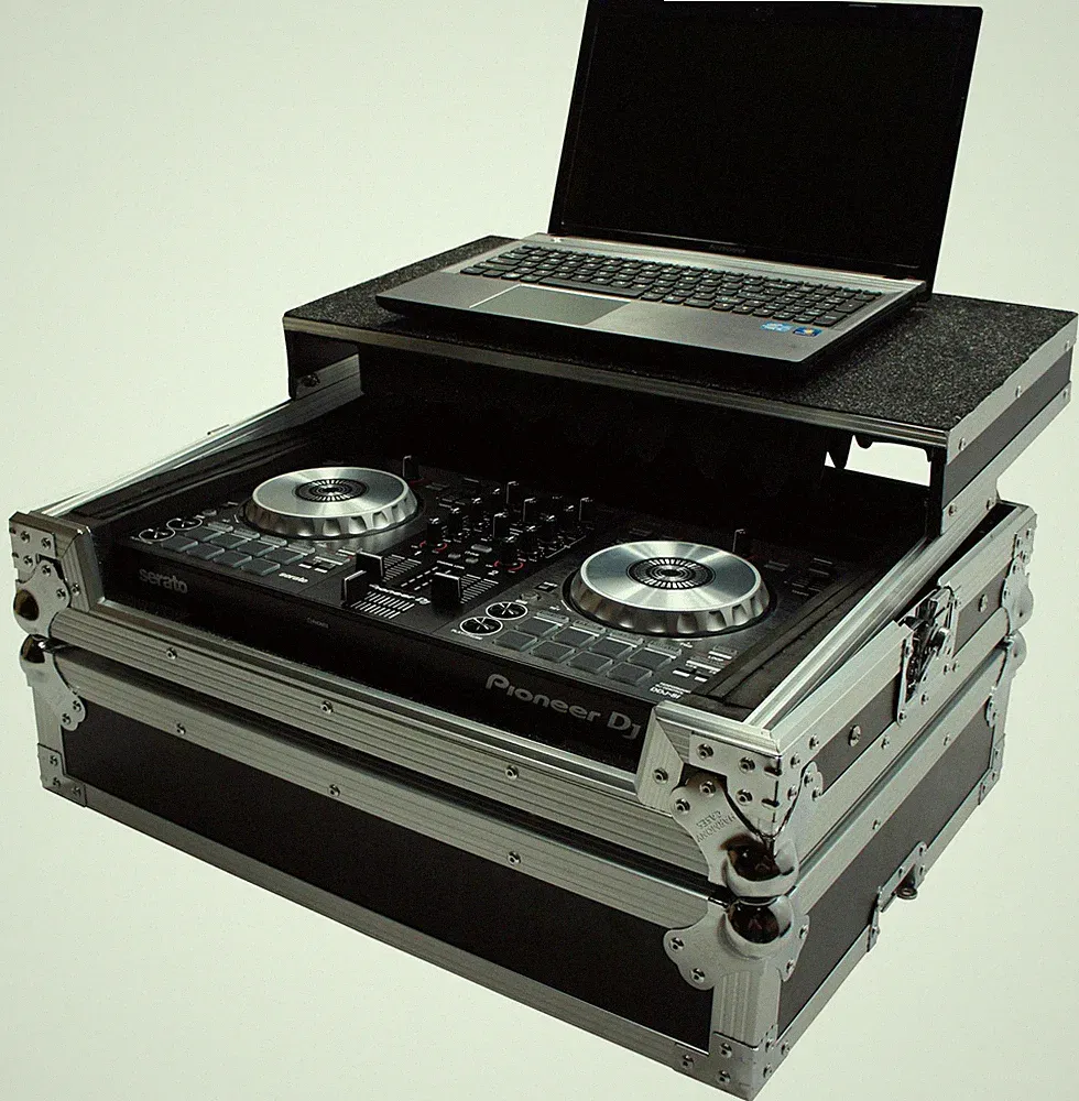 Harmony HCMINILT Flight Glide Laptop Stand Road DJ Case fits Numark Mixtrack Pro