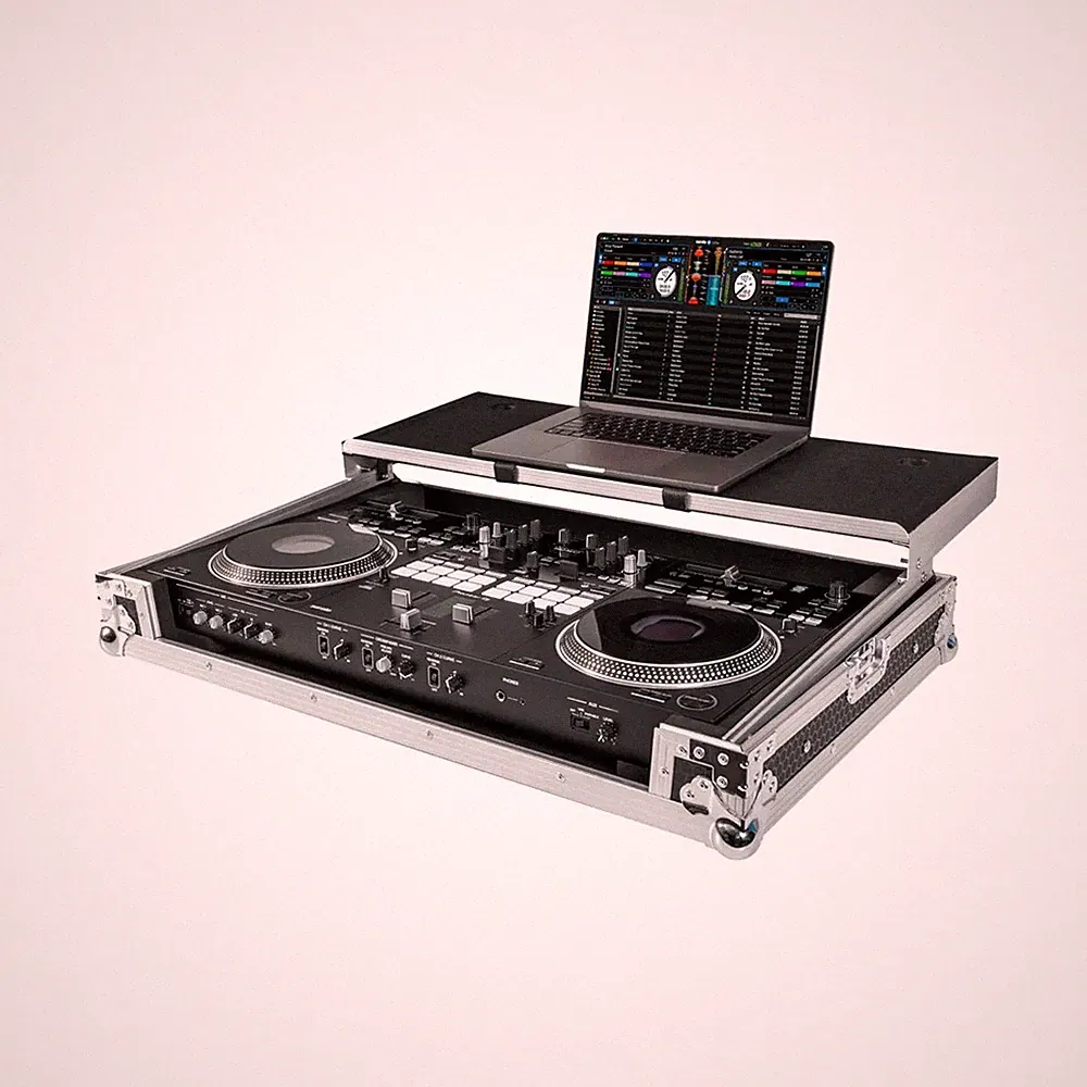 Headliner HL10007 Flight Case with Laptop Platform for Pioneer DJ DDJ-REV7