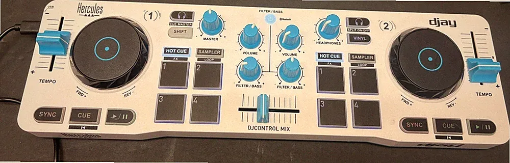 HERCULES ALGORIDDIM DJAY DJCONTROL MIX BLUE EDITION