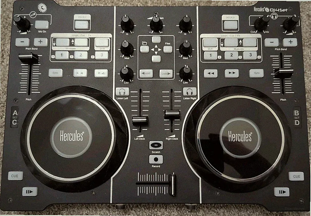 hercules dj controller used