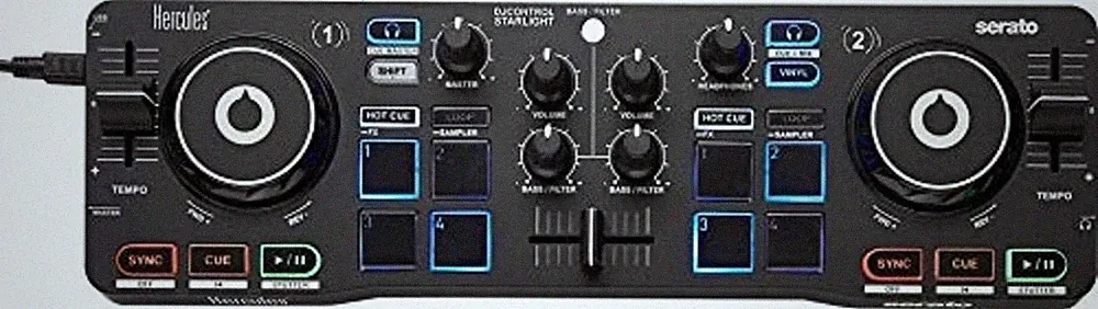 Hercules DJ AMS-DJCONTROL-STAR Control Starlight