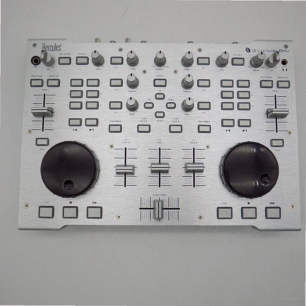 Hercules DJ Console RMX DJ MIX Controller with 4-in / 4-out Audio Interface