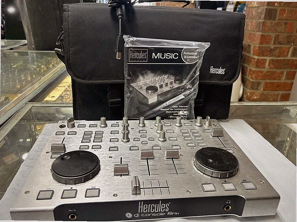 Hercules DJ Console Rmx - Mixer with case & usb cable