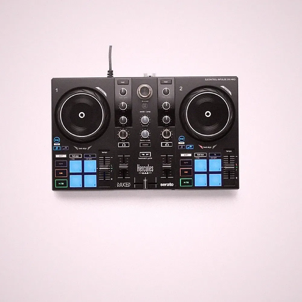 Hercules DJ Control Inpulse 200 MK3 2-Channel DJ Controller