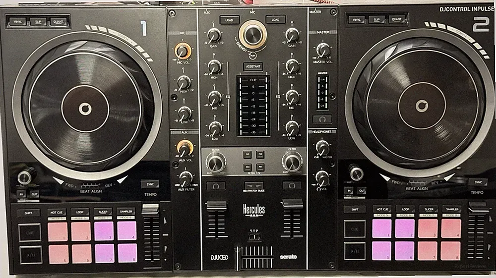 Hercules DJ Control Inpulse 500 2-Channel DJ Controller w/Box & Cables SHIP FREE
