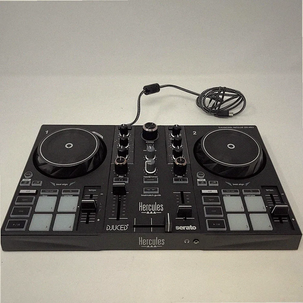 Hercules DJ Control inpulse mk3 USB DJ Controller AMS-DJC-INPULSE-200-MK3