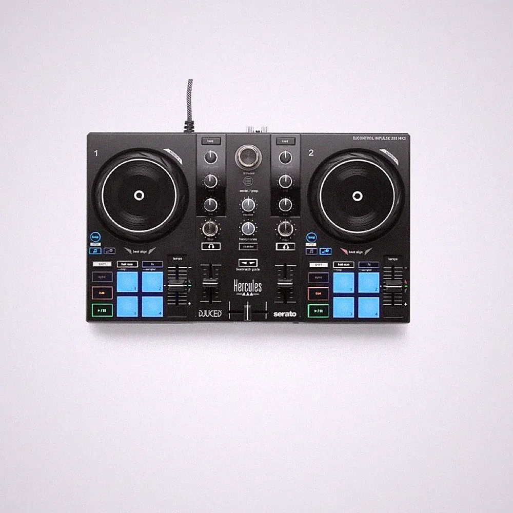 Hercules DJ Control Inpulse Model 200 MK3 2-Channel DJ Controller