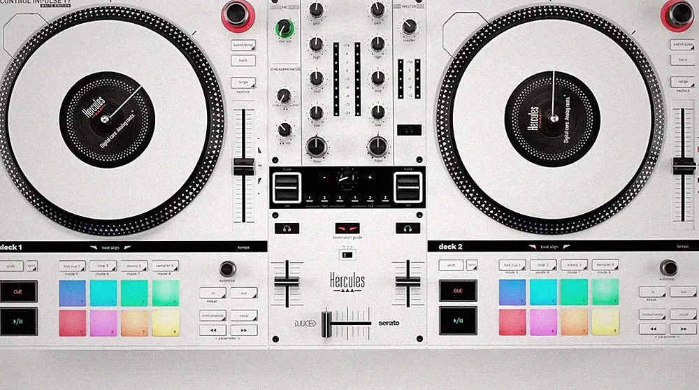Hercules DJ Control Inpulse (T7 White Limited Edition) )
