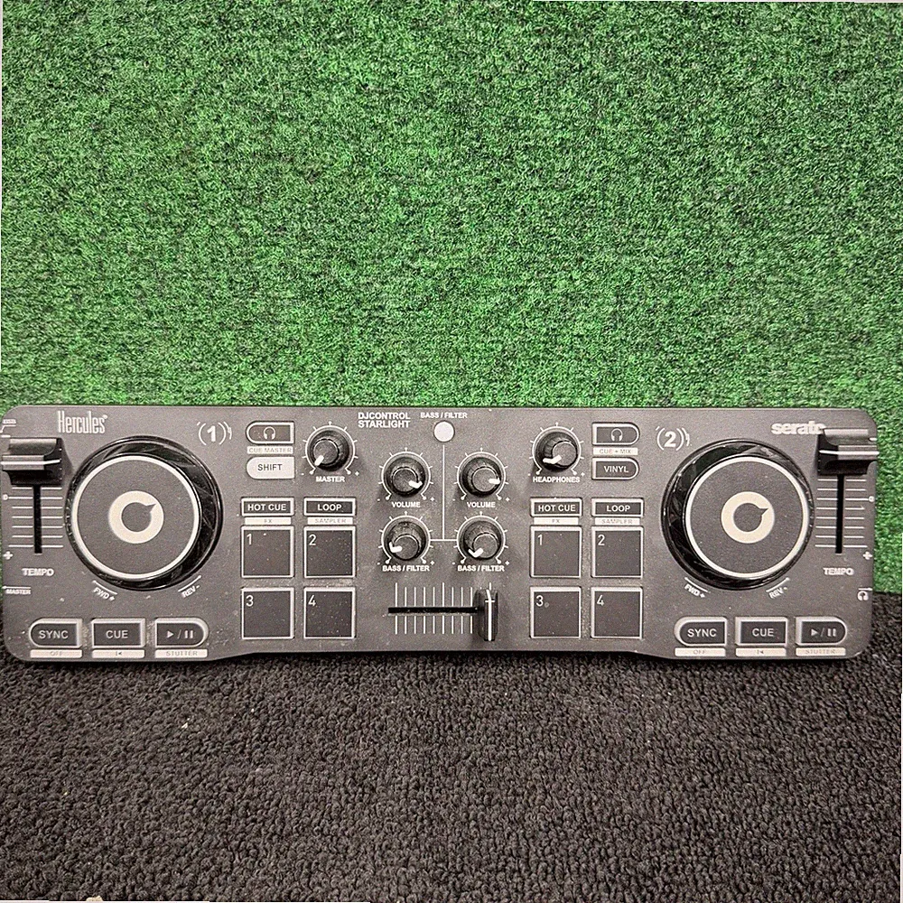 Hercules DJ Control Starlight Pocket USB DJ Controller Serato DJ Untested