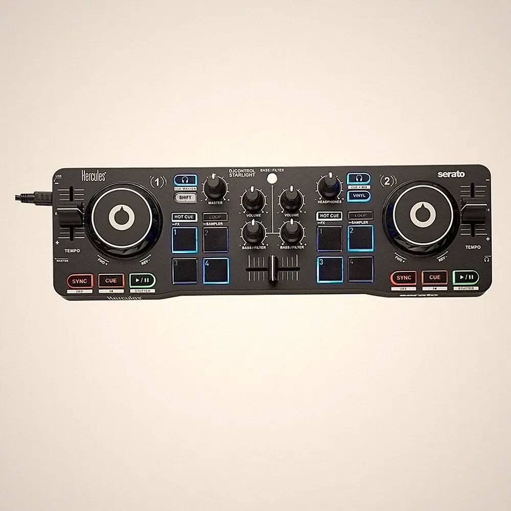 Hercules DJ Controller Starlight Serato DJ Lite USB