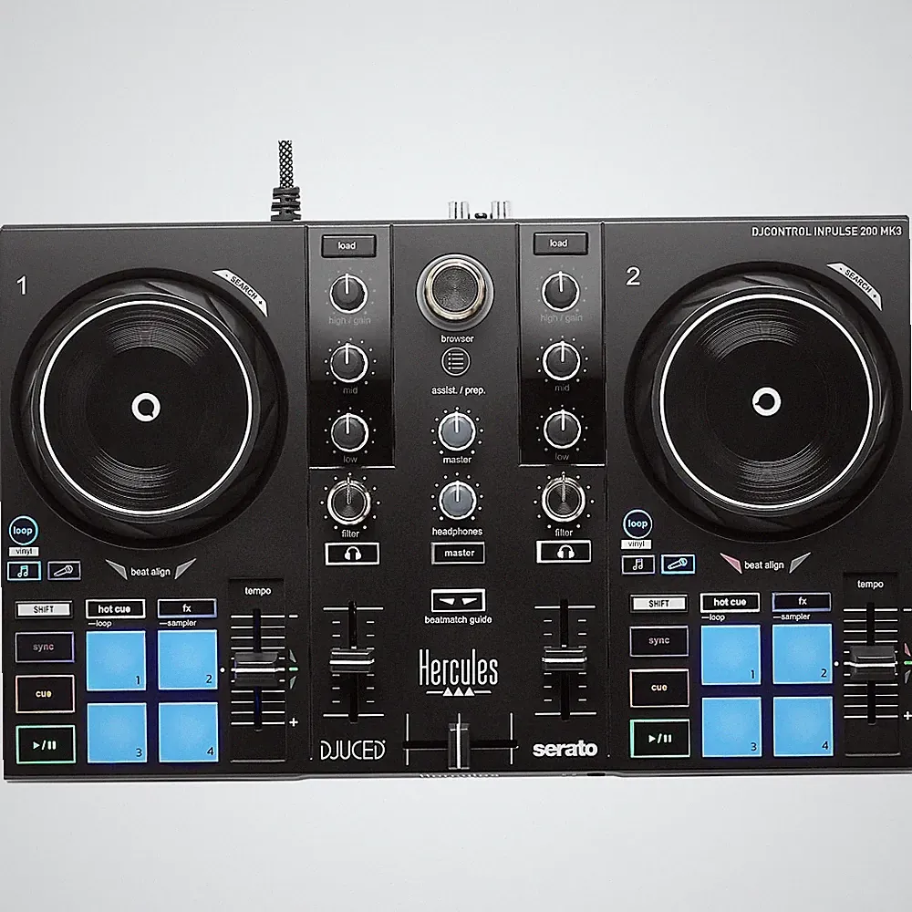 Hercules DJ DJControl Inpulse 200 MK3 2Channel DJ Controller