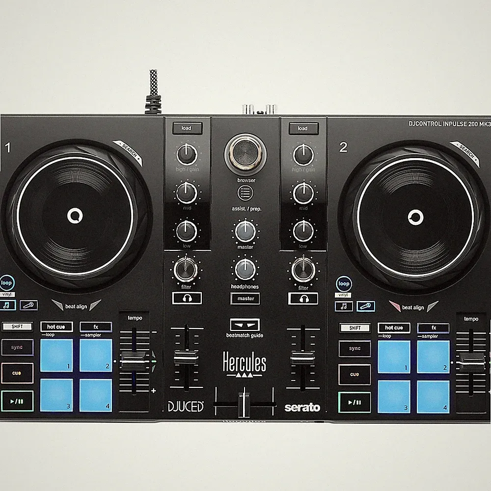Hercules DJ DJControl Inpulse 200 MK3 2Channel DJ Controller
