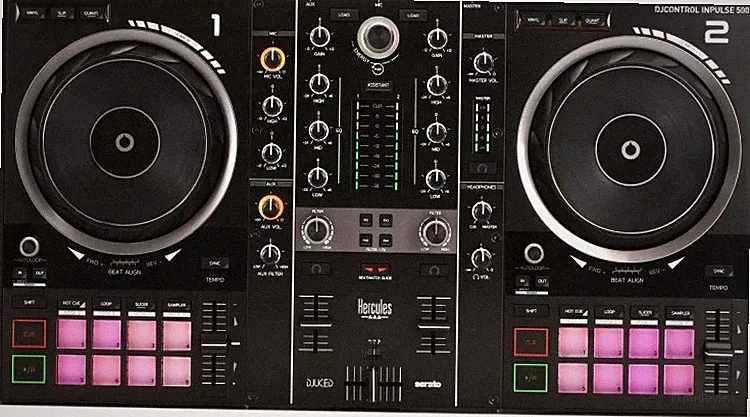 Hercules DJ DJControl Inpulse 500 2-channel DJ Controller