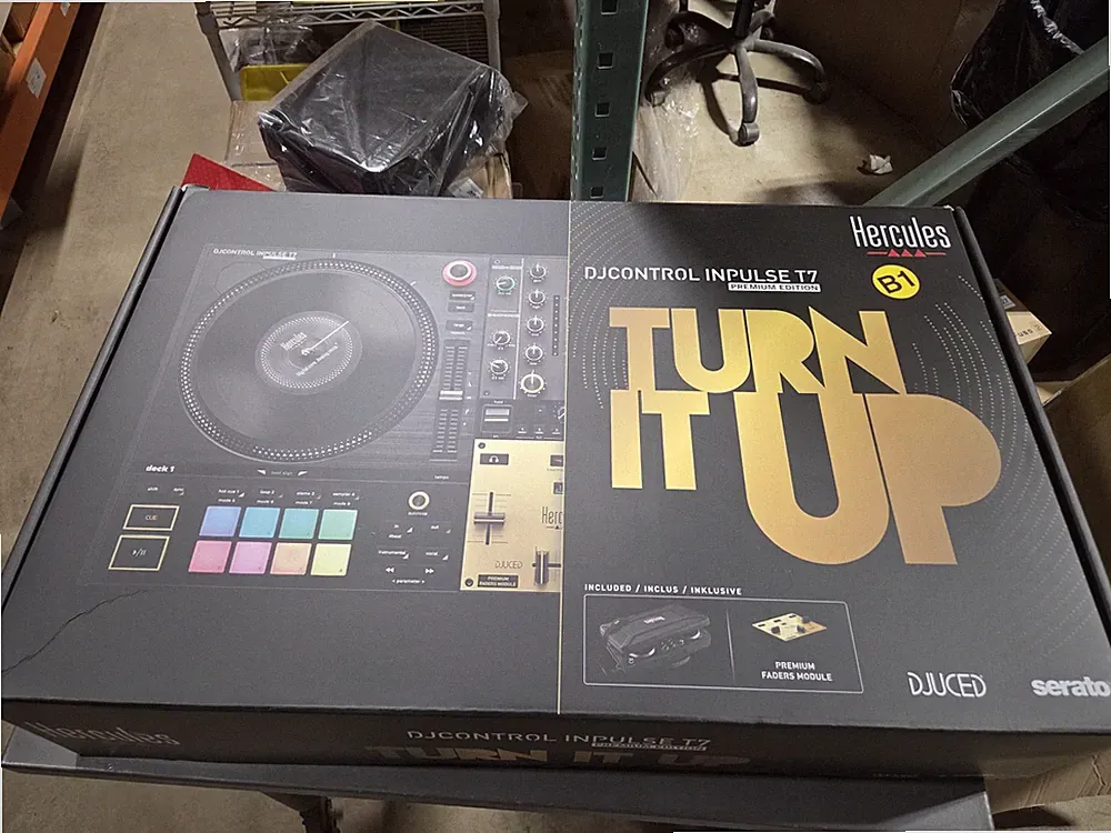 Hercules DJ DJControl Inpulse T7 2-Deck DJ Controller- Premium Edition (B-Stock)