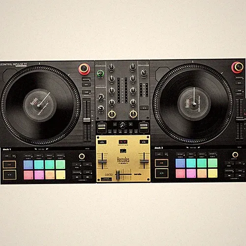 Hercules DJ DJControl Inpulse T7 2-deck Motorized DJ Controller- Premium Edition