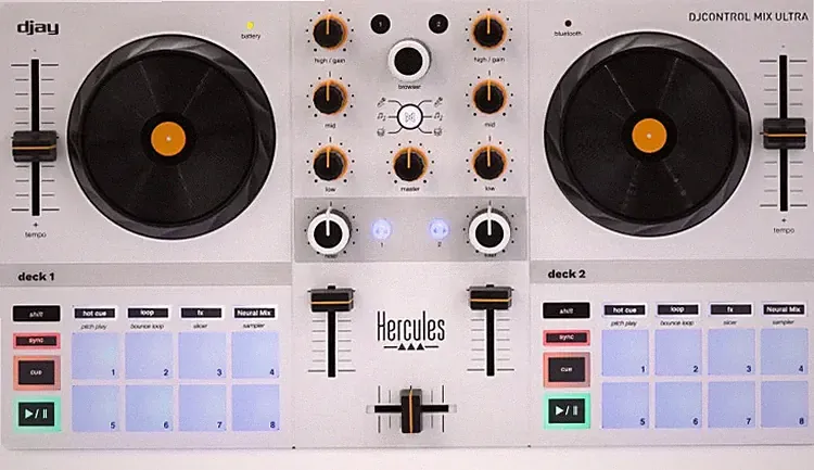 Hercules DJ DJControl Mix Ultra Mobile DJ Controller