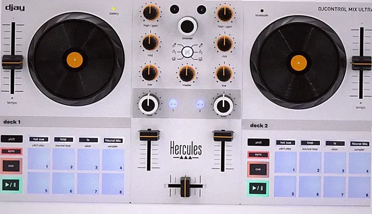Hercules DJ DJControl Mix Ultra Mobile DJ Controller
