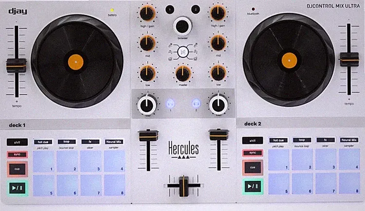 Hercules DJ DJControl Mix Ultra Mobile DJ Controller