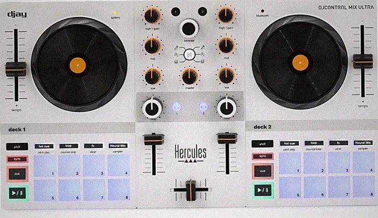 Hercules DJ DJControl Mix Ultra Mobile DJ Controller
