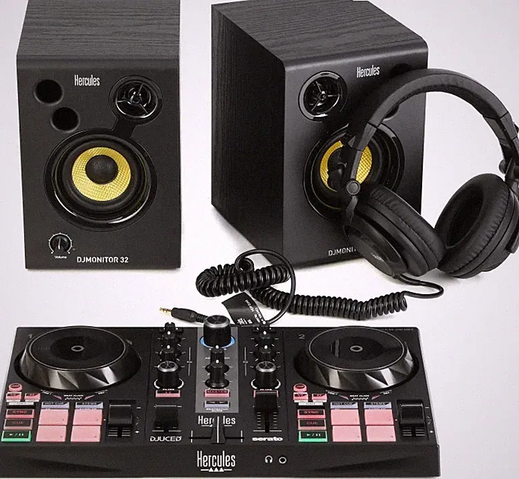 Hercules DJ DJLearning Kit MK2 Complete DJ System for Beginners