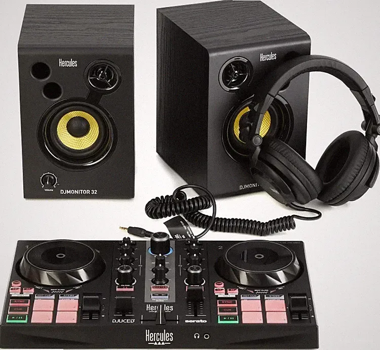 Hercules DJ DJLearning Kit MK2 Complete DJ System for Beginners
