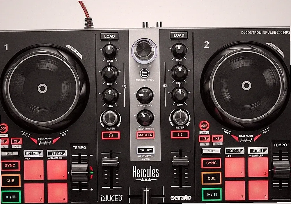 Hercules DJ-LEARNING-KIT-MK2 DJLearning Kit MK2 Complete DJ System for Beginners