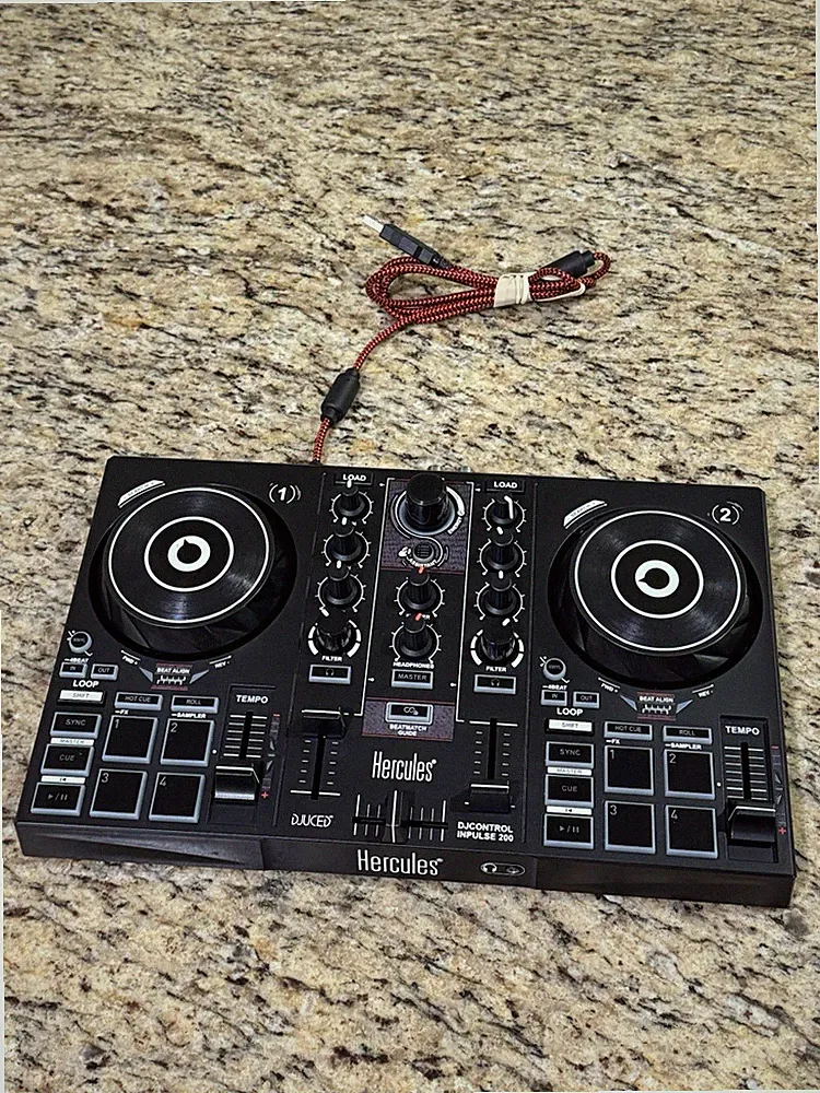 Hercules DJC-INPULSE-200 DJControl Inpulse 200 2 Channel DJ Controller