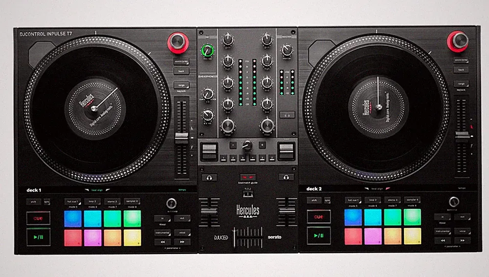 Hercules DJC-INPULSE-T7 2-Channel DJ Controller